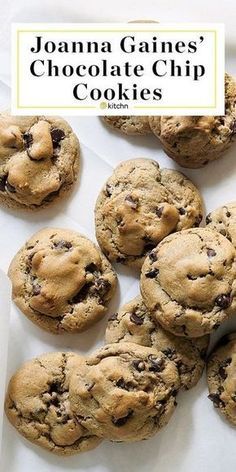 Joanna Gaines Chocolate Chip Cookies, Perfect Chocolate Chip Cookie Recipe, Resepi Biskut, Magnolia Table, Perfect Chocolate Chip Cookies, Chocolate Cookie Recipes, Chocolate Chip Recipes, Chips Recipe, Chip Cookie Recipe