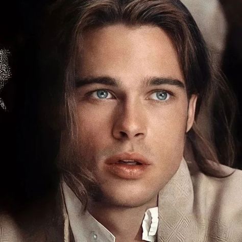 Brad Pitt Vampire, Brad Pitt Jennifer Aniston, Bradley Pitt, Brad Pitt And Angelina Jolie, Hair Pics, Bill Skarsgard, Hooray For Hollywood, Man Model, Interview With The Vampire