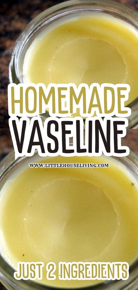 Learn how to make your own homemade Vaseline with this easy and natural recipe. Perfect for moisturizing skin, healing minor cuts, and protecting against the elements, this DIY alternative to commercial petroleum jelly is made with simple ingredients you can trust. Discover the benefits of creating your own skincare products and say goodbye to store-bought versions. Homemade Vaseline, Homemade Cosmetics Recipes, An Organized Home, Herbal Remedies Recipes, Salve Recipes, Homemade Body Butter, Herbal Salves, Homemade Cosmetics, Homemade Lotion