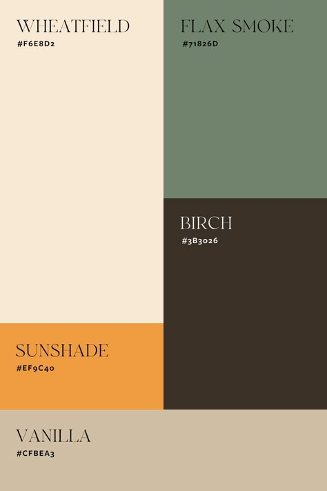 5 Bold Colour Palettes for Startups in 2024: Elevate Your Brand with Eye-catching Designs — JK Creative Company | Freelance Brand Identity Designer Wheat Colour Palette, Best Color Palette For Website, Modern Yellow Color Palette, Business Colour Palette, Pnw Color Palette, Restaurant Color Scheme, Food Colour Palette, Church Color Palette, Business Color Palette Brand Design