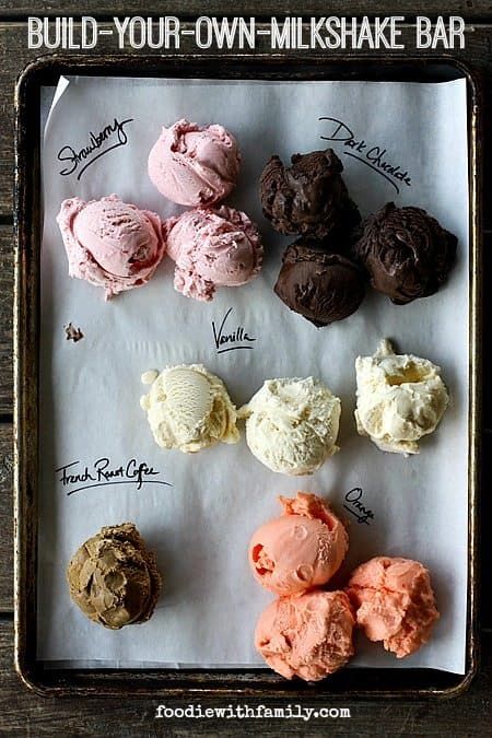 20 Ice Cream Recipes for Summer Soda Fountain Party, Shake Bar, Milkshake Bar, 60th Bday, Recipes For Summer, Food Bars, Pop Fizz Clink, Frozen Dessert Recipe, Food Bar