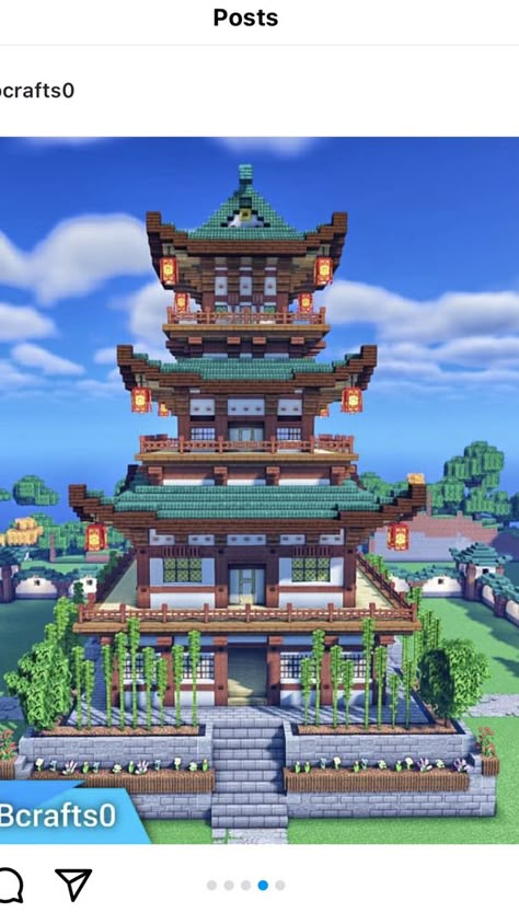 Japanese Homes Minecraft, House In Wall Minecraft, Minecraft Build House Ideas, Aesthetic Japanese Minecraft Builds, Japanese Library Minecraft, Minecraft Japanese Roof Tutorial, Minecraft Asian Roof, Japanese Hut Minecraft, Japanese Bathhouse Minecraft