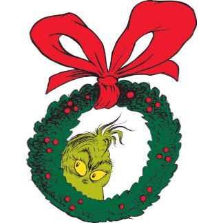 Dr-Seuss - Wreath Immagini Grinch, O Grinch, Grinch Stuff, Grinch Wreath, Dr Seuss Grinch, Grinch Decorations, Whoville Christmas, Free Crafts, Grinch Christmas Decorations