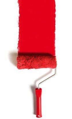 How to Paint Over Wallpaper - Detail Red Paint Over Wallpaper, Berger Paints, Painting Over Wallpaper, Red Wallpapers, Colour Effect, Certificate Background, Forever Red, Red Painting, Aesthetic Red