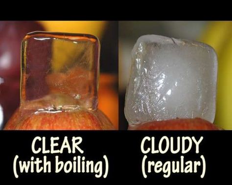 How To Peel Ginger, Clear Ice Cubes, Craft Table Diy, Diy Household Tips, How To Make Crystals, Diy Camera, Cooking Club, Clear Ice, Cake Decorating Tutorials