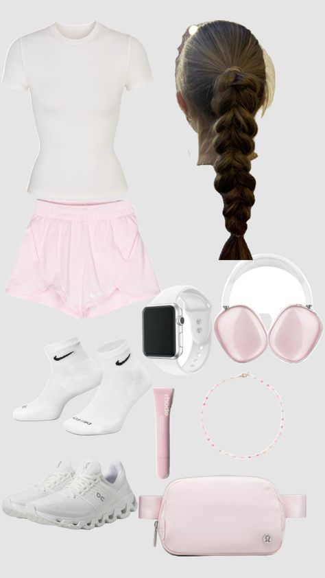 Light pink athletic wear 2! 🩷 #like #likeitup #likeitup4more #lightpink #lululemon #applewatch #lululemonfit #athletic Cute Easy Outfits For School, Matching Outfits Best Friend, Walking Outfits, Casual Preppy Outfits, Outfit Inspo Casual, Kawaii Fashion Outfits, Cute Preppy Outfits, Simple Trendy Outfits, Cute Everyday Outfits