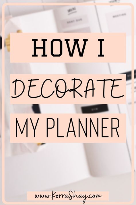 Planner Pages Aesthetic, How To Make Your Planner Look Cute, How To Make Your Planner Aesthetic, Planner Decorating Ideas Layout, Happy Planner Cover Ideas, Bloom Planner Ideas, Daily Planner Decoration Ideas, Monthly Planner Decorating Ideas, How To Use Stickers In Your Planner