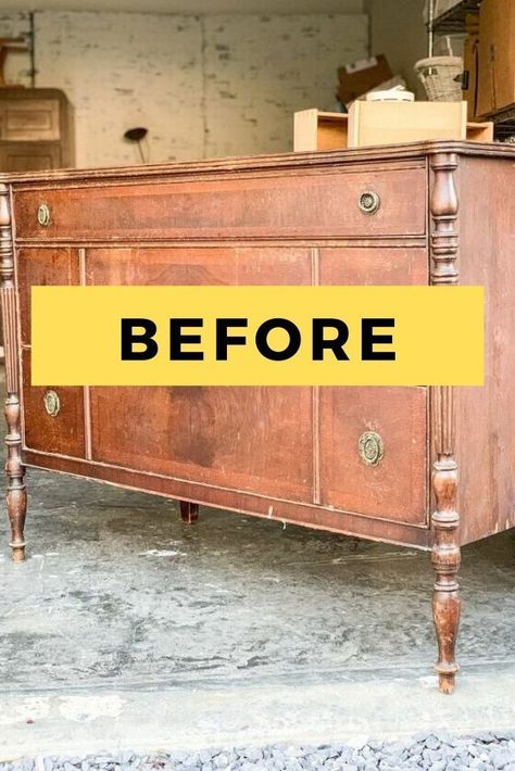 Boho Furniture Diy, Updating Old Furniture, Kitchen Dresser Makeover, Diy Furniture Repurpose Creative Ideas, Chalk Paint Dresser Ideas, Repurposed Furniture For Kitchen, Diy Old Furniture Makeover, Antique Dresser Makeover, Dresser Upcycle