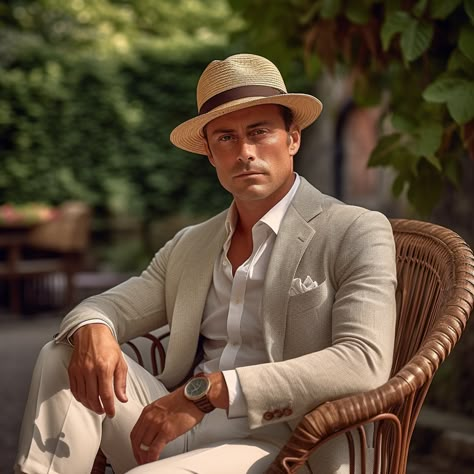 The Tumia Traditional Genuine Panama hat Review Panama Hat Outfit, Mens Panama Hat, Panama Hat Style, Mens Linen Suit, Fedora Hat Outfits, Italian Hat, Linen Suits For Men, Panama Hat Men, Panama Style