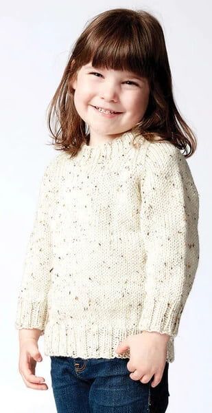 Free Chunky Knit Sweater Patterns, Knit Sweater For Kids, Knit Toddler Sweater Pattern Free, Kids Sweater Pattern Free Knitting, Free Knitting Patterns For Toddlers, Knitted Baby Sweaters Free Patterns, Free Childrens Knitting Patterns Girls, Aran Knitting Patterns Free Children, Circular Needle Knitting Patterns