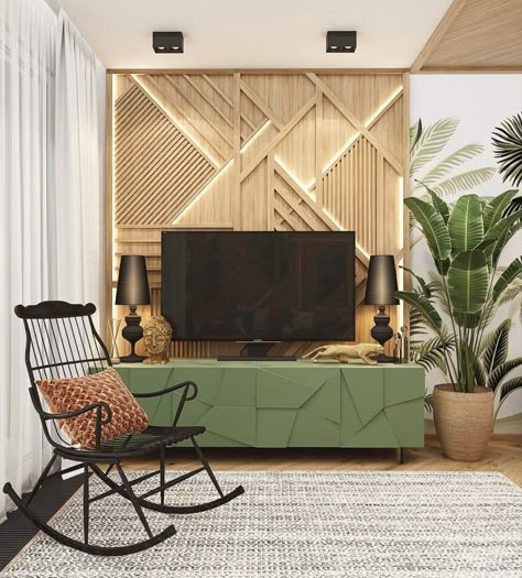 Tv Unit Boho Living Rooms, Tv Unit Decor Boho, Bohemian Tv Unit, Boho Tv Stand, Bali Tv Wall, Boho Tv Unit Long, Classic Interior Design Living Room, Tropical Living Room, Indian Living Room