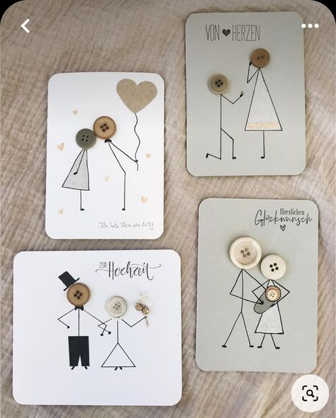 Wedding Card Diy Ideas, Homemade Wedding Cards Easy, Wedding Anniversary Cards Handmade Ideas, Engagement Cards Handmade Diy, Wedding Card Diy Handmade, Aniversary Craft Gifts, Newborn Crafts Diy, Wedding Gift Card Ideas, Engagement Cards Ideas