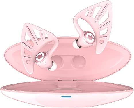 Amazon.com: Yowu Elf Ear Headphones, Wireless 5.0 Earphones, 10 Colors RGB Effects with App Control, Dual Microphone Noise Reduction, IPX4 Water Resistant, Elf in-Ear Earbuds with Charging Case, Pink : Electronics Coquette Princess, Cute Headphones, Kids Headphones, Elf Ears, Sports Headphones, Earbud Headphones, Active Noise Cancellation, Sphynx, Amazon Alexa