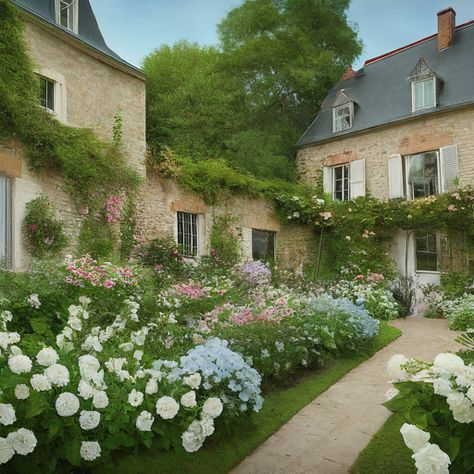 15 French Cottage Garden Ideas » Comfy Ideas French Farmhouse Garden, French Farmhouse Landscaping, French Villa Garden, French Flower Garden, French Cottage Garden Provence France, French Countryside Garden, Provence Garden Inspiration, French Garden Ideas Provence France, French Country Garden Landscaping