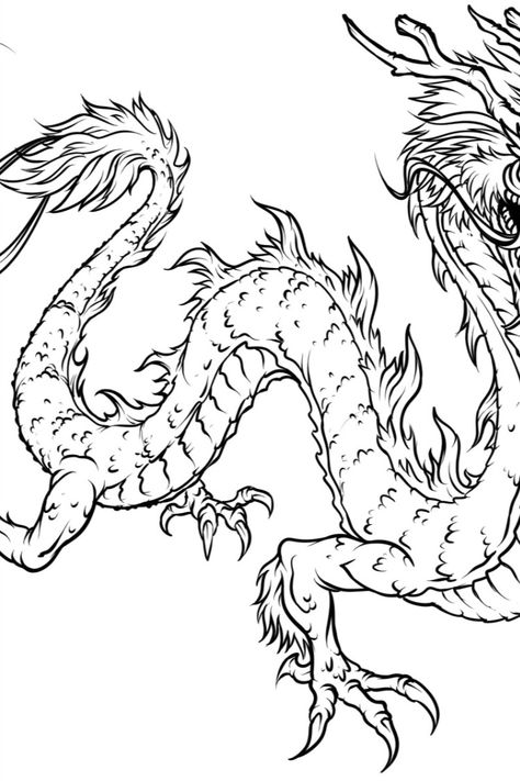 Are you looking for free Coloring Worksheets for Grade 3 for free? We are providing free Coloring Worksheets for Grade 3 for free to support parenting in this pand Math Shapesmic! #ColoringWorksheetsforGrade3 #ColoringWorksheets #Grade3 #Coloring #Worksheets #WorksheetSchools Chinese Dragon Drawing, Tato Flash, Dragon Tattoo Sketch, Dragon Sleeve, Dragon Tattoo Art, Dragon Coloring, Chinese Dragon Tattoos, Japanese Dragon Tattoo, Istoria Artei