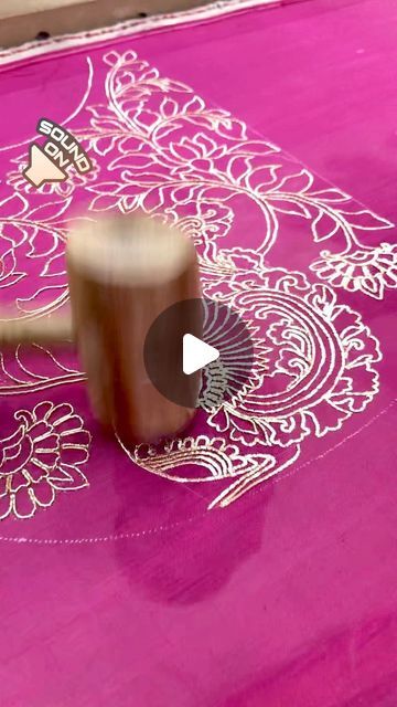 Palash on Instagram: "✨ Sneak peek behind the scenes! Witness the intricate pitta work embroidery transforming our Chanderi Kurti into a masterpiece. 

Stay tuned for the grand reveal of our exquisite pure silk collection! ✨ 

#BehindTheScenes #ChanderiKurti #HandEmbroidery #PittaWork #SneakPeek #ArtisanCraftsmanship #PureSilk #SpecialOccasions #EthnicWear #TraditionalCraft #IndianFashion #HandloomLove #FashionBehindTheScenes #ArtistryInMotion #ComingSoon #StayTuned #HandcraftedLuxury #CulturalHeritage #EmbroideryArt #FashionInProgress #WorkInProgress #ArtisanalFashion #TextileArt #IntricateDetails #FashionDesign #HandmadeWithLove #SilkFashion #ArtisanalCraft #FashionPreview #ArtisanWork

Follow for more amazing collections @palashstore @palashstore @palashstore" Pitta Work Embroidery, Pitta Work, Artisan Fashion, Creative Embroidery, Traditional Crafts, Hand Loom, Embroidery Art, Textile Art, Sneak Peek