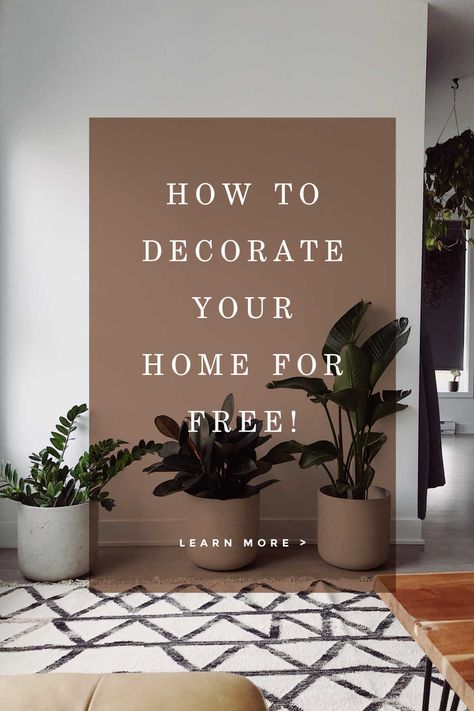 How To Decorate Your Home for Free Free Home Decor, Free Decorating Ideas, Cheap Diy Wall Art, Cheap Frames, Handmade Crafts Gifts, Cheap Art, City Decor, Leftover Paint, Beautiful Centerpieces