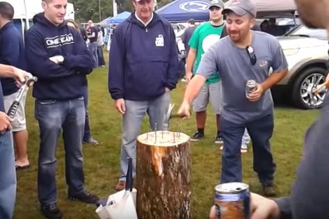 The 7 Most Fun Outdoor Drinking Games to Play at Parties - Thrillist Cabin Drinking Games, Beer Olympics Wedding Party, 40th Birthday Drinking Games, Beer Fest Games, Tailgating Games For Adults, Outdoor Beer Olympics Games, Outdoor Bar Games, Tailgate Games For Adults, Adult Drinking Games Outdoor