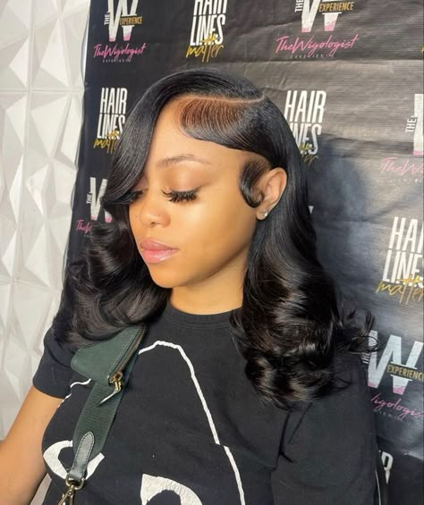 Cute Weave Hairstyles, Quick Weaves, Sleek Ponytail Hairstyles, Frontal Wig Hairstyles, Sew In Hairstyles, Black Ponytail Hairstyles, Birthday Hairstyles, Quick Weave Hairstyles, Braids Hairstyles Pictures