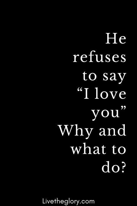 But whatever the situation, it is essential that you discuss it together. Bring it calmly, and most importantly, listen to it. Don’t harass him with “Tell me, tell me!” “. It would oppress him and risk having the opposite effect. We don’t panic and we don’t panic! Say I Love You, Bring It, The Glory, Relationship Advice, Tell Me, Read More, I Love You, Love You, Signs