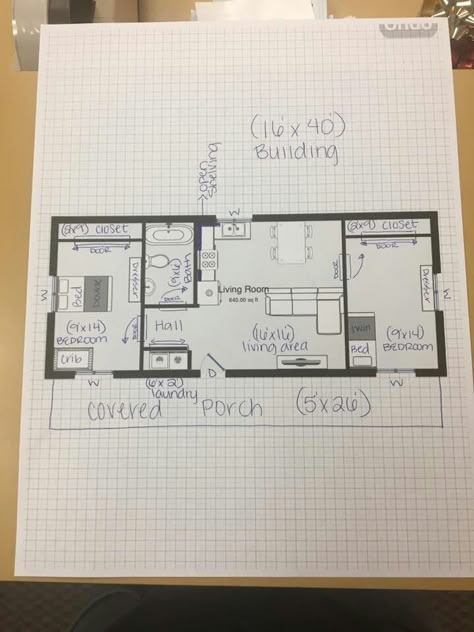 16x40 cabin floorplans | Shed house plans, Shed to tiny house, Cabin floor plans 16x40 Shed House, Shed House Interior, Shed To House, Shed Floor Plans, Shed House Plans, Shed Cabin, Shed Home, Shed To Tiny House, Shed House