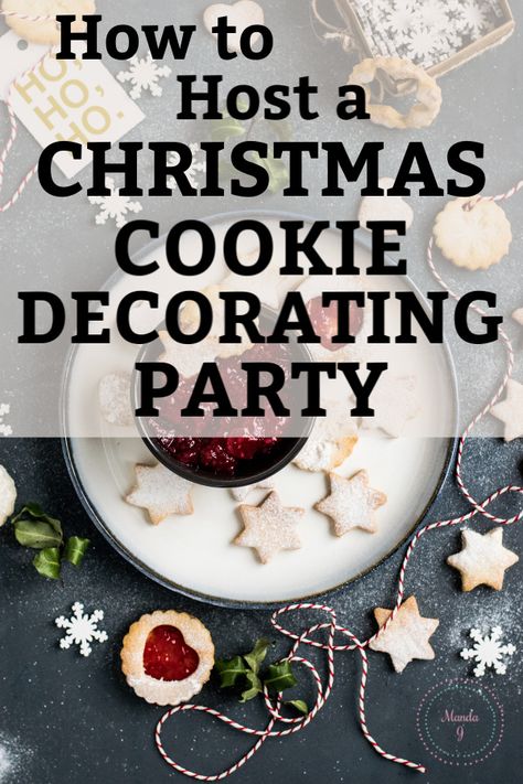 Easy Christmas Cookie Decorating, Sugar Cookie Decorating Party, Easy Christmas Cookies Decorating, Christmas Cookie Decorating Party, Holiday Cookie Exchange Party, Holiday Cookie Party, Party For Adults, Christmas Cookie Decorating, Christmas Cookies Kids