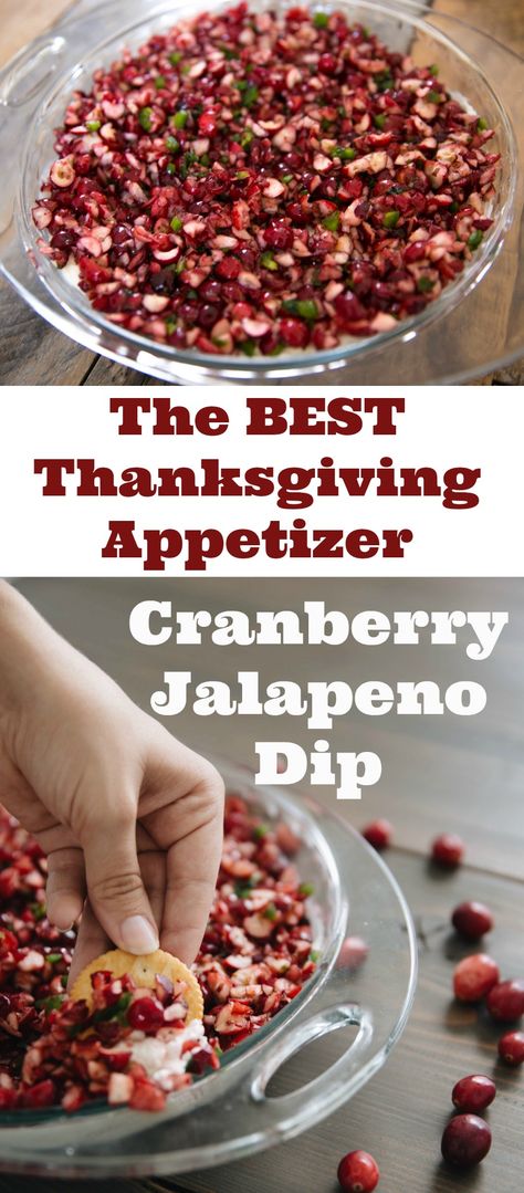 Everyone who eats this dip asks for the recipe. It's one of the best appetizers I've had in a long time - cranberry, jalapeno, cream cheese and green onion all make for a spicy, tangy and sweet meal. This is perfect for Thanksgiving and Christmas and the holidays are right around the corner! Try this Cranberry Jalapeno Dip - I promise you'll be addicted! Cranberry Dip. Thanksgiving Appetizer. Thanksgiving Recipe. Cranberry Recipe. Cranberry Jalapeno Cream Cheese, Cranberry Jalapeno Dip, Jalapeno Cream Cheese, Jalapeño Dip, Best Thanksgiving Appetizers, Cranberry Jalapeño, Thanksgiving Appetizer, Jalapeno Dip, Thanksgiving Appetizers