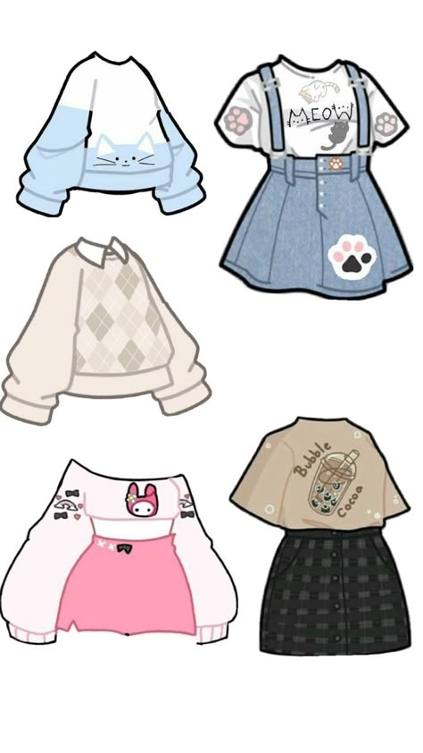 Cute Eyes Drawing, Girls Dresses Sewing, Clothing Sketches, Art Outfit, Clothing Design Sketches, Dress Design Sketches, Cute Kawaii Drawings, Chibi Drawings, Girly Art Illustrations