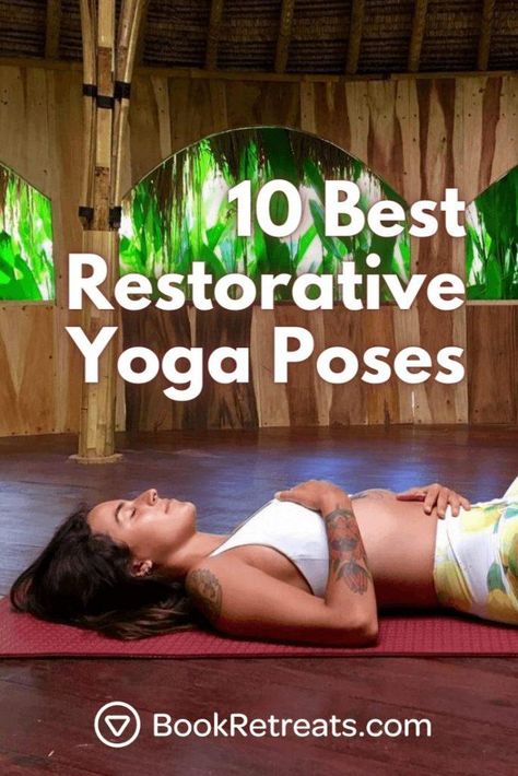 Restorative Yoga Sequence, Yoga Positionen, Bed Yoga, Yoga Ashtanga, Restorative Yoga Poses, Yoga Nature, Yoga Beginners, Yoga Posen, Poses For Beginners