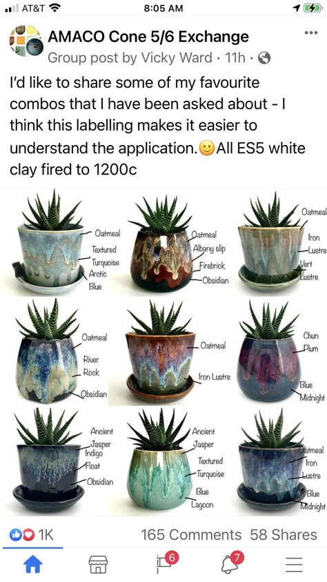 Dripping Effect, Amaco Glaze Combinations, Ceramics Pottery Bowls, Pottery Lessons, Amaco Glazes, Beginner Pottery, Glaze Combinations, Ceramic Glaze Recipes, Glaze Combos