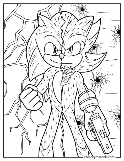 Super Sonic Coloring Pages, Sonic Base, Sonic Coloring Pages, Sonic Coloring, Palette Playground, Sonic Drawing, Minion Coloring Pages, Super Shadow, Shadow Sonic