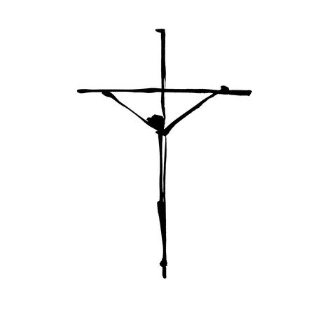 Christian Tattoos Men, Cross Artwork, Crucifix Tattoo, Crucifix Art, Dali Paintings, Jesus Drawings, Mommy Tattoos, Jesus Christ Artwork, Simple Cross