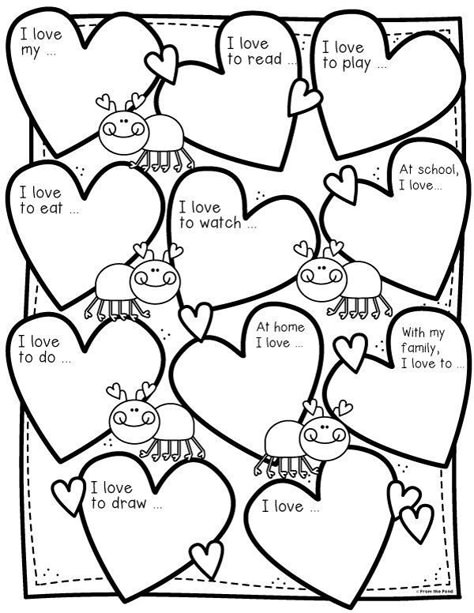 Valentine Worksheets, February Crafts, From The Pond, Valentine Coloring Pages, Preschool Valentines, Valentine Activities, Valentine Crafts For Kids, Valentine Coloring, Valentines Day Activities