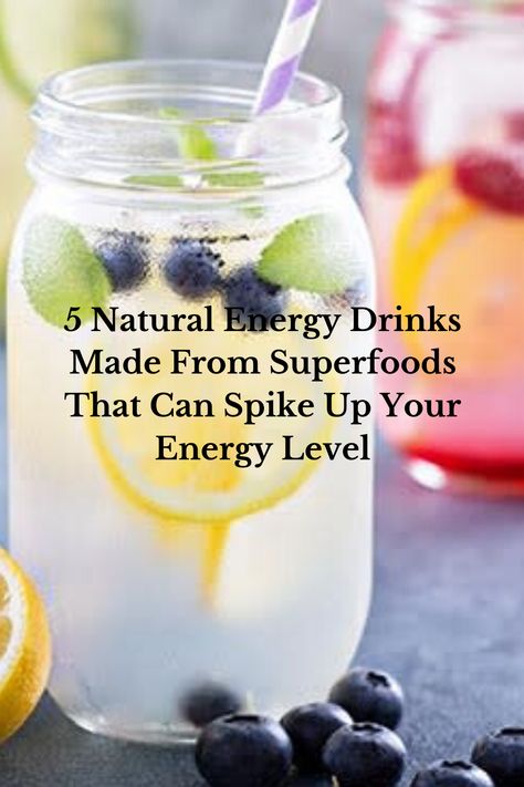 Lack Of Energy Remedies, At Home Energy Drink, Natural Energy Booster Remedies, Healthy Homemade Energy Drinks, Energy Drink Alternative, Natural Energy Drinks Homemade, Natural Energy Booster Drinks, Student Meals, Homemade Energy Drink