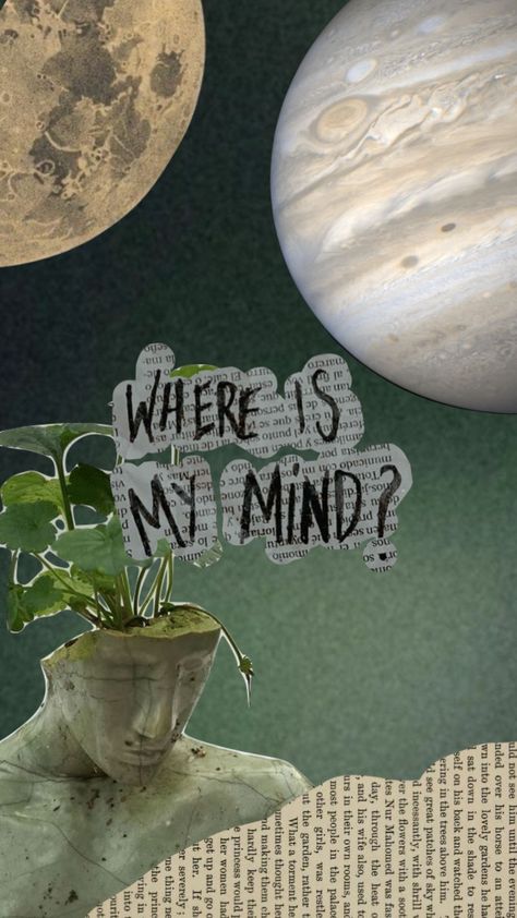 Where Is My Mind Wallpaper, Where Is My Mind Pixies, Mind Wallpaper, Trippy Aesthetic, Aesthetic Shuffles, Design Journal, Wallpapers Quotes, Where Is My Mind, Room Redesign