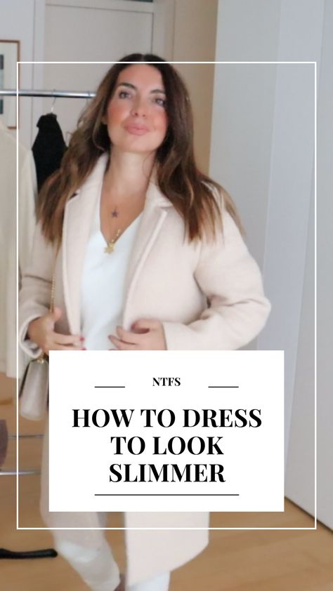 How to Dress to Look Slimmer and Taller — No Time For Style Hairstyle Look, Look Older, Fashion Tips For Women, Style Mistakes, Fashion Bloggers, No Time, How To Feel Beautiful, Women's Style, Effortless Style