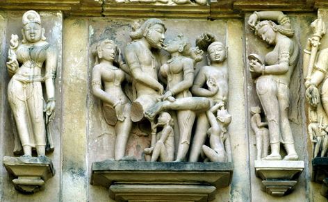 Khajuraho Temple, Ancient Indian Art, Indian Sculpture, Ancient Sculpture, Indian Art, Shiva, Greek Statue, Temple, Statue