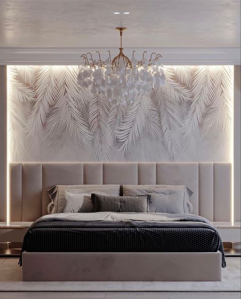 Simple Bed Designs, Bedroom Design Styles, Double Bed Designs, Unique Bedroom Design, Luxury Room Bedroom, Bedroom Interior Design Luxury, Modern Luxury Bedroom, Bed Design Modern, Bedroom Decor Design