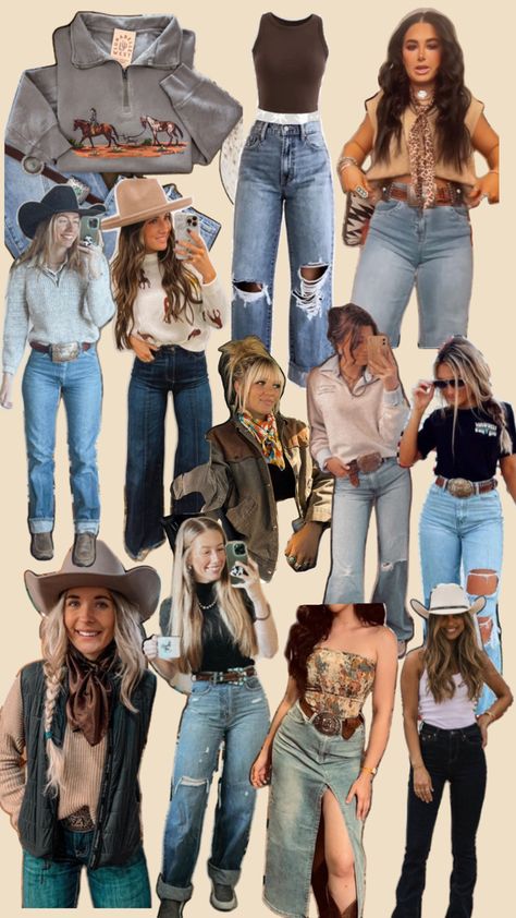 •casual •laid-back •too cute •western style Everyday Cowgirl Outfits, Coastal Cowgirl Capsule Wardrobe, Casual Cowgirl Outfits, Cowgirl Outfit Ideas, Casual Cowgirl, Closet Revamp, Cowgirl Era, Ranch Boots, Western Outfits Women