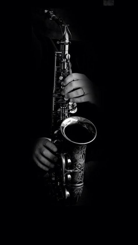 Jazz Saxophone Photography, Jazz Music Art, Arte Jazz, Jazz Saxophone, Musician Photography, Instruments Art, Saxophone Players, Jazz Art, Black And White Photograph