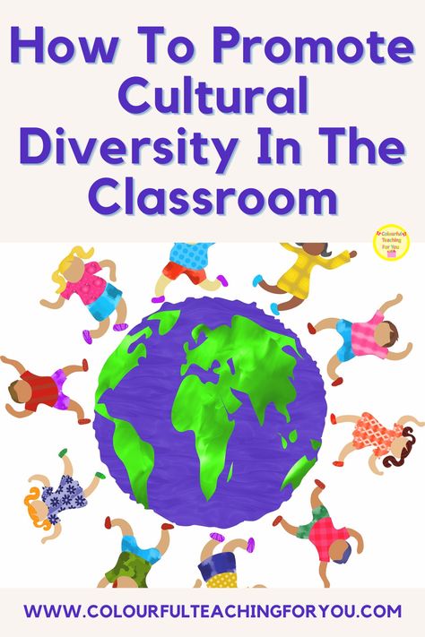 How To Promote Cultural Diversity In The Classroom by Charlotte Lim of Colourful Teaching For You. Culture activities in the form of little to NO PREP project based learning ideas for elementary and middle school students. https://www.colourfulteachingforyou.com/2023/03/how-to-promote-cultural-diversity-in-the-classroom Project Based Learning Ideas, Cultural Diversity Activities, Culture Activities, Diversity Activities, Diversity In The Classroom, Cultural Competence, Student Voice, Inclusion Classroom, Elementary Lesson Plans