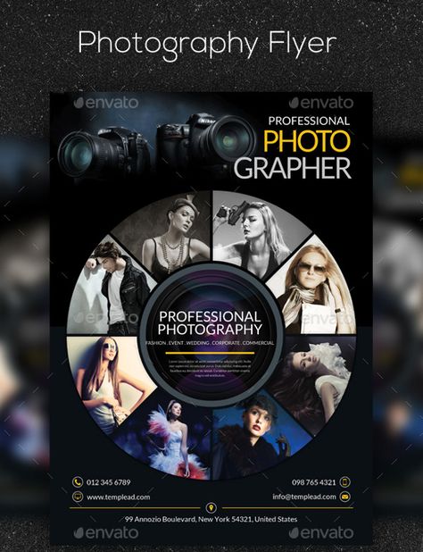 Photography Flyers, Photographer Flyers, Photoshop Flyer Template, Photoshop Flyer, Free Psd Flyer Templates, Free Psd Design, Free Psd Flyer, Blurred Background Photography, Minimal Photography