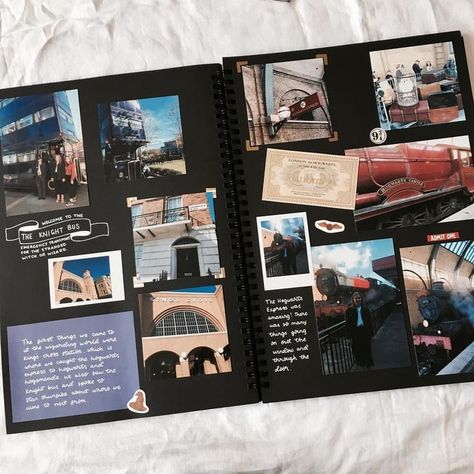 Disney World Scrapbook, Diy Album Photo, Hadiah Diy, Friend Scrapbook, Anniversary Scrapbook, Album Photo Scrapbooking, Scrapbook Disney, Diy Photo Book, Travel Journal Scrapbook