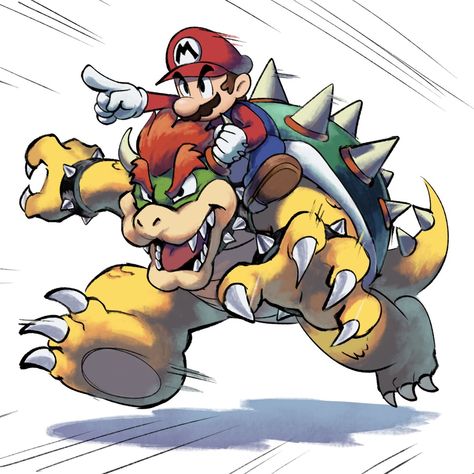 King Koopa, Mario Fan Art, Nintendo Super Smash Bros, Nintendo Fan Art, Mario Nintendo, Super Mario World, Super Mario Art, Nintendo Art, Super Mario Brothers