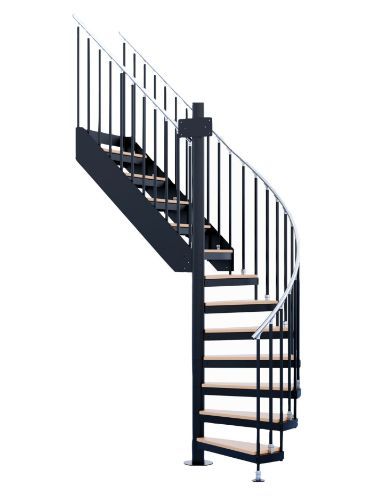 Combo-view-2-1_adobespark-1-e1629731694408 Spiral Staircase Outdoor, Deck Staircase, Steel Stairs Design, Spiral Staircase Kits, Stair Railing Kits, Spiral Stairs Design, Outside Stairs, Metal Stair Railing, Staircase Outdoor