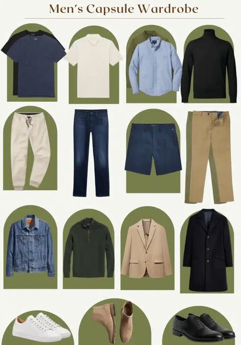 Travel Capsule Wardrobe Fall, Capsule Wardrobe Men, Minimal Capsule Wardrobe, Men's Capsule Wardrobe, Old Money Fashion, Capsule Wardrobe Casual, Round Wardrobe, Money Fashion, Minimal Wardrobe