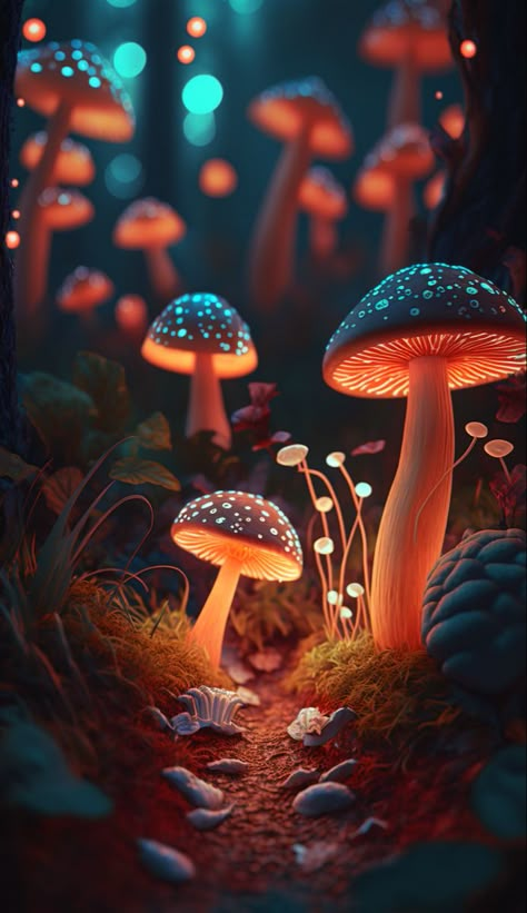 2560x1440 Wallpaper, Mushroom Wallpaper, Mushroom Pictures, Dreamy Artwork, Surreal Photos, Classic Anime, Fantasy Forest, Beautiful Forest, Mushroom Art