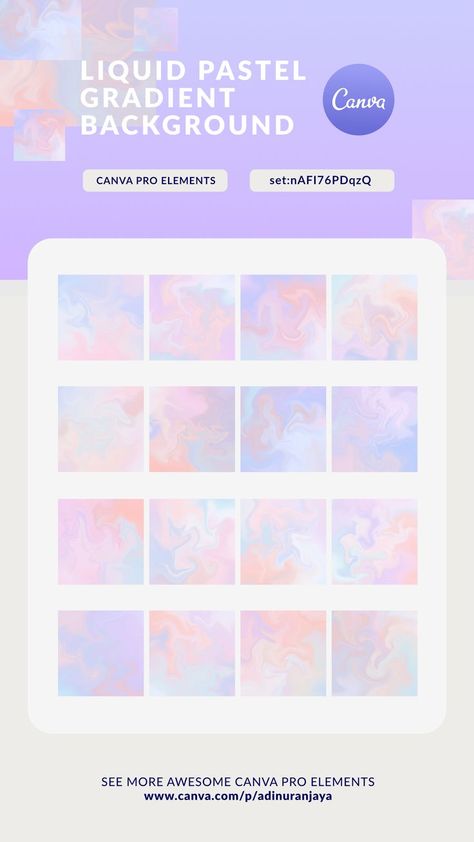 Liquid Gradient, Canva Pro Elements, Canva Keywords, Elements Canva, Keyword Elements Canva, Doodle Art Flowers, Graphic Shapes Design, Liquid Marble, Pastel Gradient