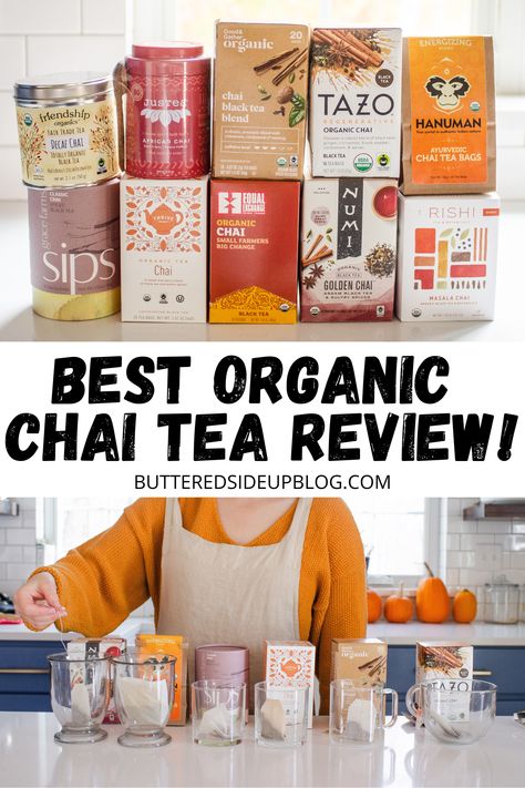 I tested out 10 brands of teas to find out which is the BEST organic chai tea! Best Tea Brands, Tazo Tea, Fancy Drinks, Tea Brands, Chai Tea, Best Tea, Skills To Learn, Black Tea, Tea Bag