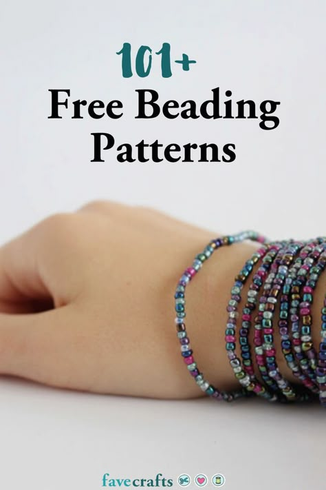 Seed Bead Bracelets Diy, Free Beading Patterns, Seed Bead Patterns Free, Seed Bead Bracelets Tutorials, Making Jewelry For Beginners, Seed Bead Bracelet Patterns, Diy Jewelry Making Tutorials, Seed Bead Jewelry Patterns, Making Bracelets With Beads